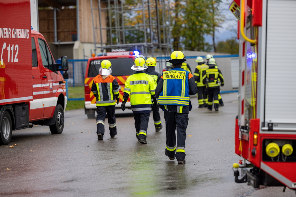 Gro Bung Der Feuerwehren In Chieming