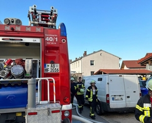 Einsatz für die Feuerwehr Garching