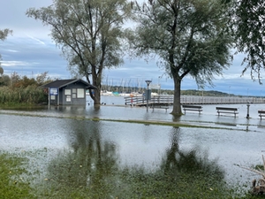 Hochwasser Chiemsee