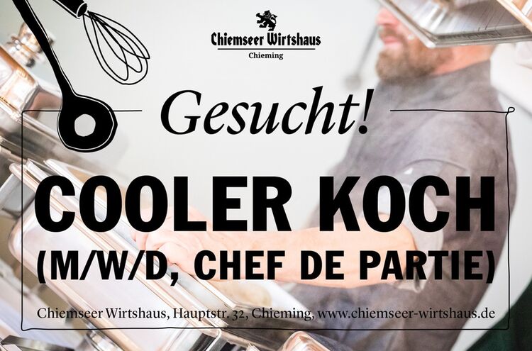 Chiemseer Wirtshaus Banner Koch