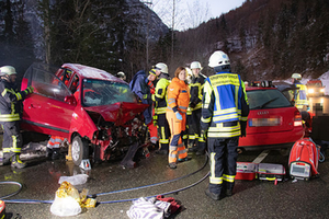 Unfall bei Schneizlreuth