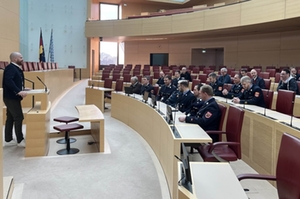 Kreisfeuerwehrverband TS im Landtag 