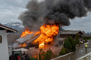 Vollbrand Stadl Rennlehen