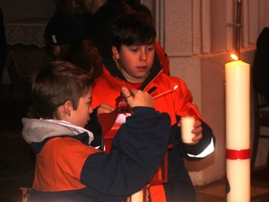 Friedenslicht Jugendfeuerwehren