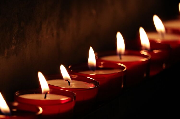 Gedenken Kerzen