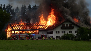 Großbrand Saaldorf-Surheim