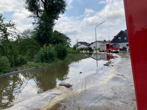 Hochwassereinsatz Überschwemmungen