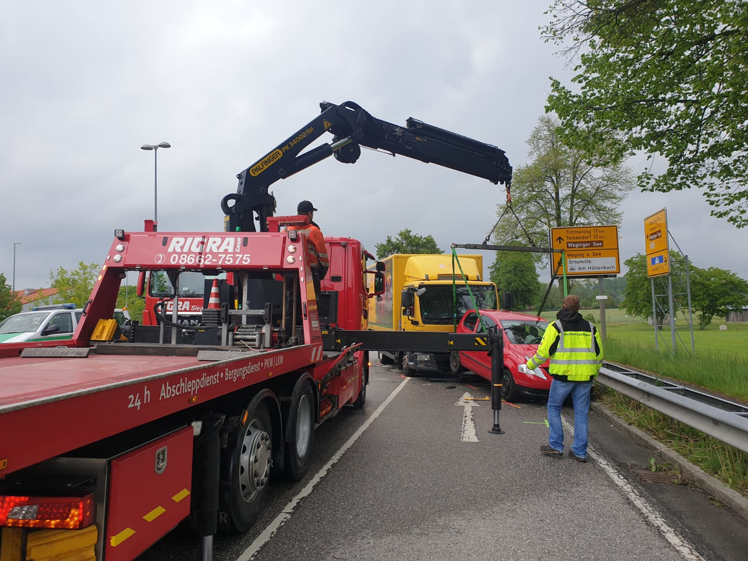 Zwei Verletzte Nach Schwerem Verkehrsunfall 7521