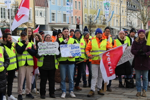 Streik Traunstein Ver.di 