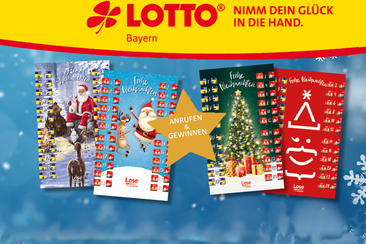 Der Bayernlos Adventkalender mit der Bayernwelle