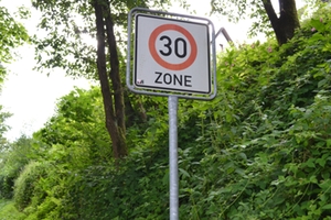 Schild 30 Zone