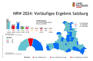 Ergebnisse Nationalratswahl Salzburg