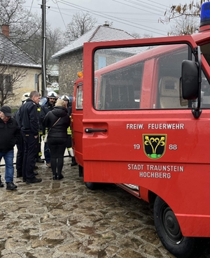 Spende Feuerwehrfahrzeug für Ungarn