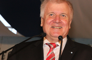Horst Seehofer in Waging
