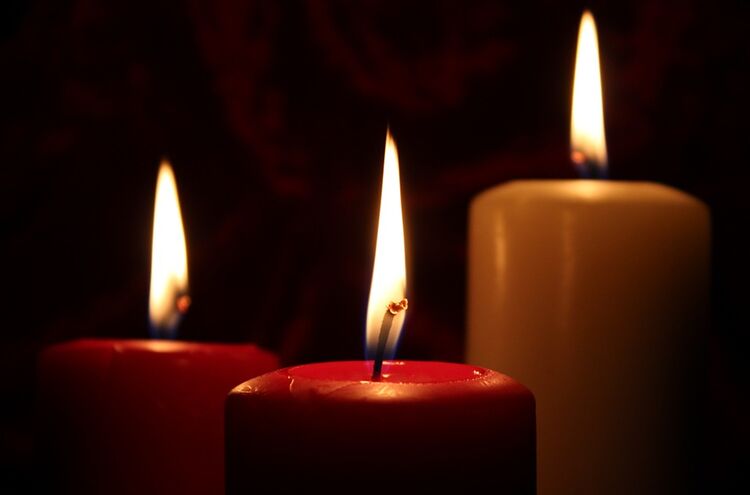 Trauer Kerzen