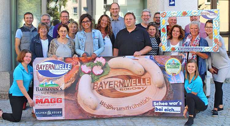 Bayernwelle Weißwurstfrühstück 12 Oktober 2018 Landratsamt